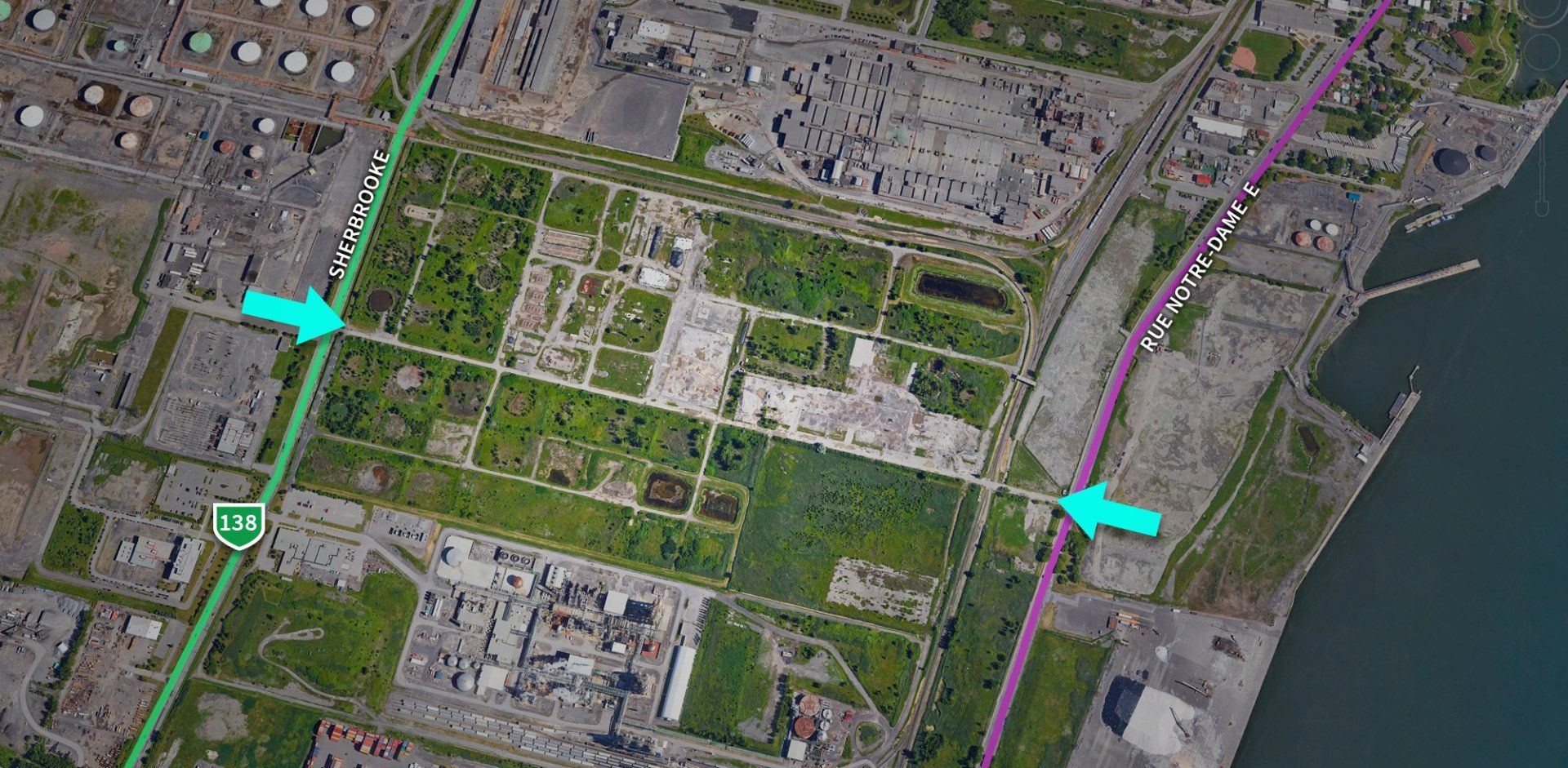 Notre-Dame Access Map