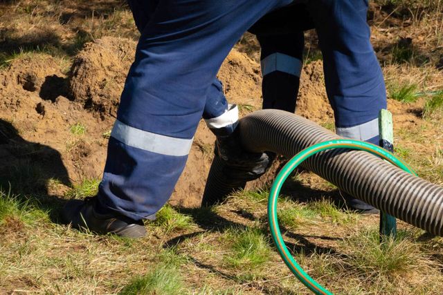 Broken Sewer Line Repair