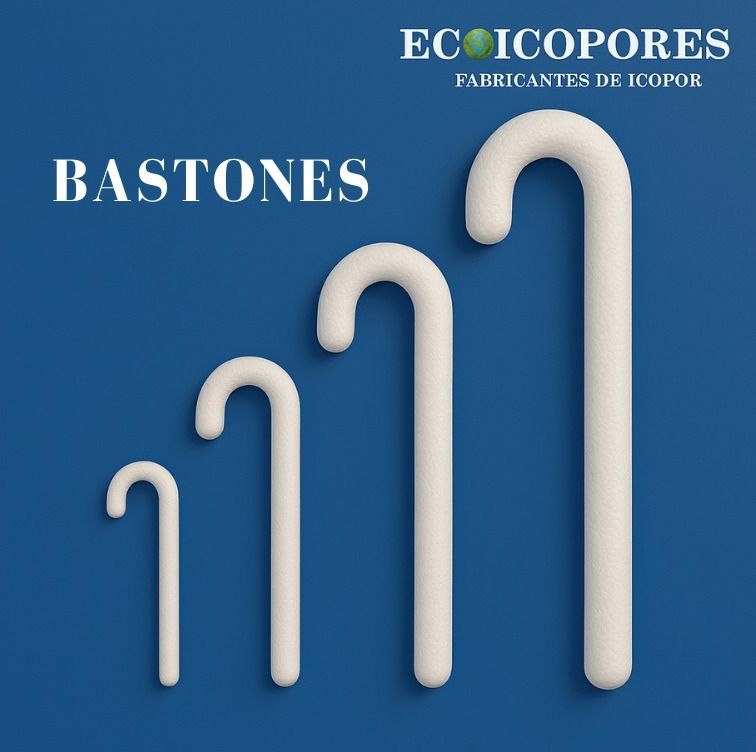 Icopor - Figuras Bastones
