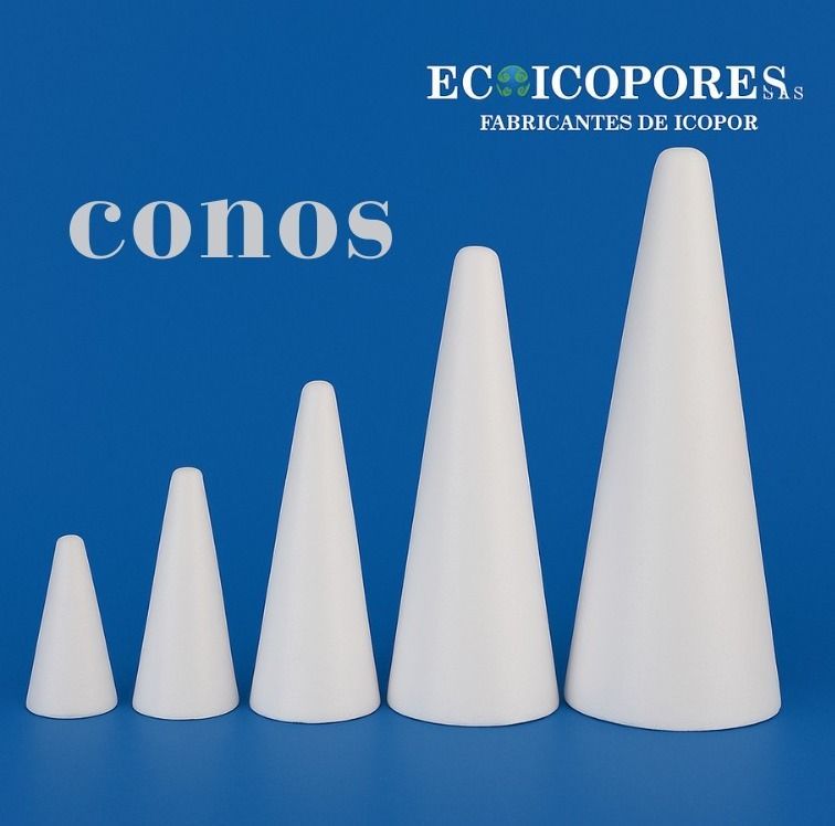 Icopor - Figuros Conos