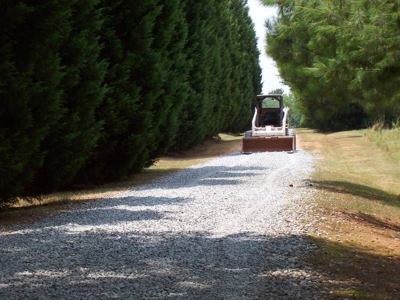 Gravel Road — Spartanburg, SC — AAA Bobcat & Landscaping