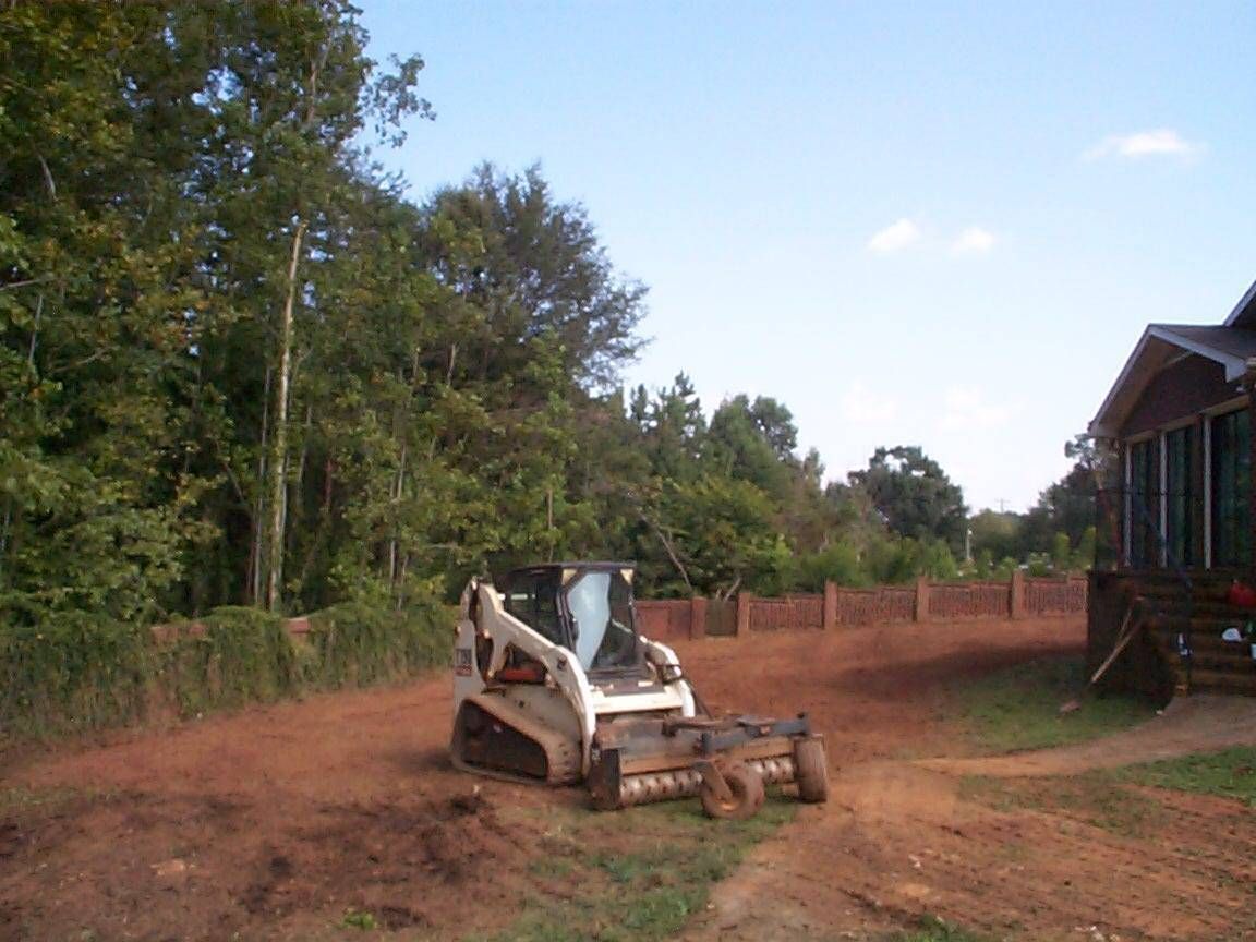 Backyard Cleaning — Spartanburg, SC — AAA Bobcat & Landscaping