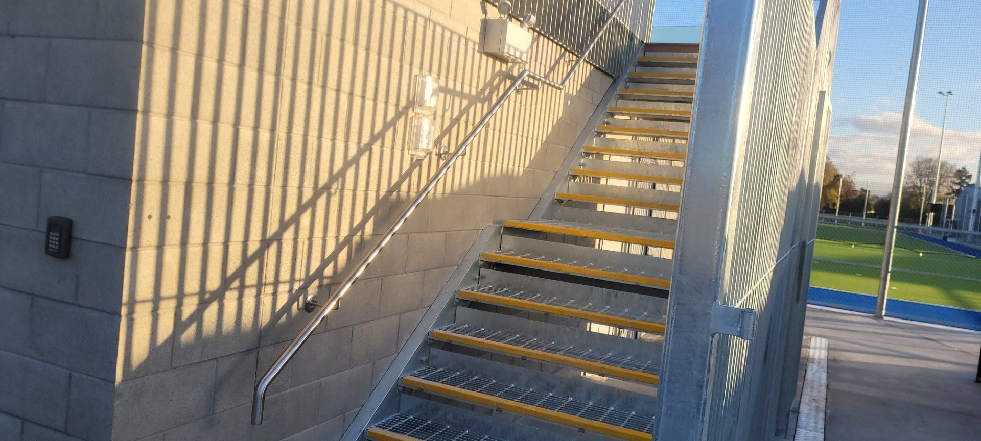 Stainless steel handrails, GME Tradetech Engineering, Marlborough