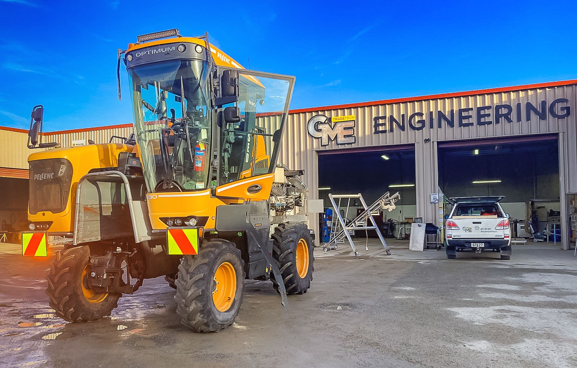 Klima Gen 1 machinery servicing by GME Tradetech Engineering in Blenheim, Marlborough