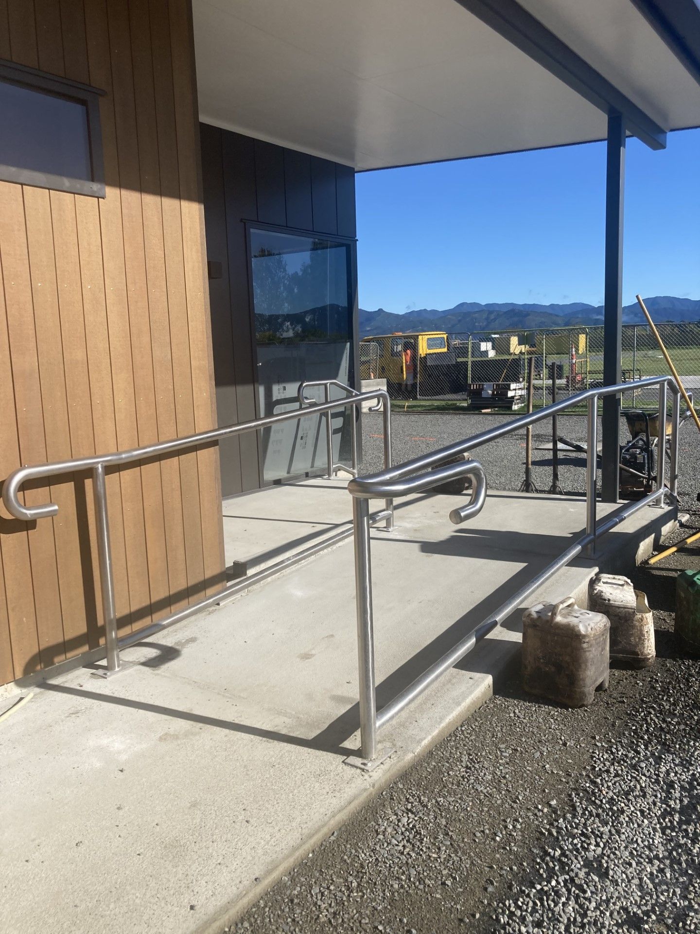 Stainless steel handrails, GME Tradetech Engineering, Marlborough