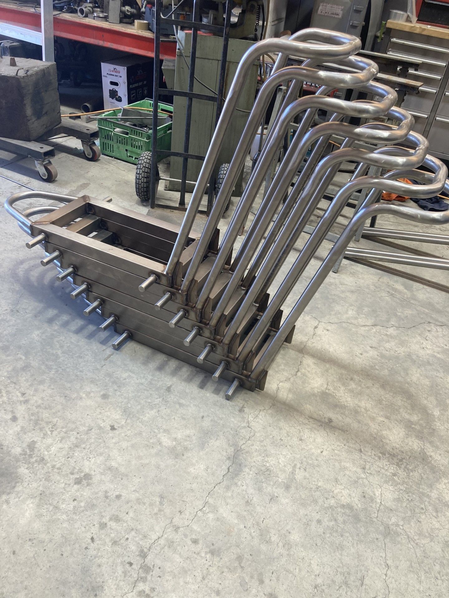 Pump Trolley Frames, GME Tradetech Engineering, Marlborough