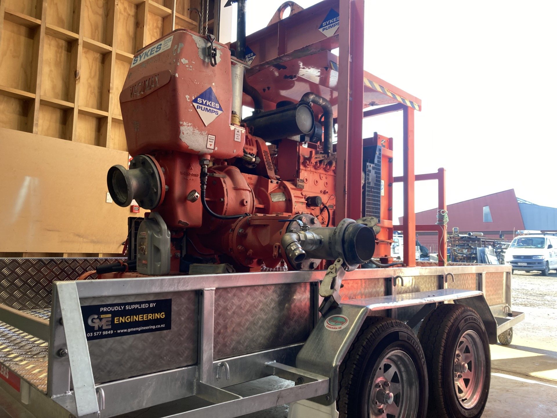 Aluminium Trailer supplied by GME Tradetech Engineering, Marlborough