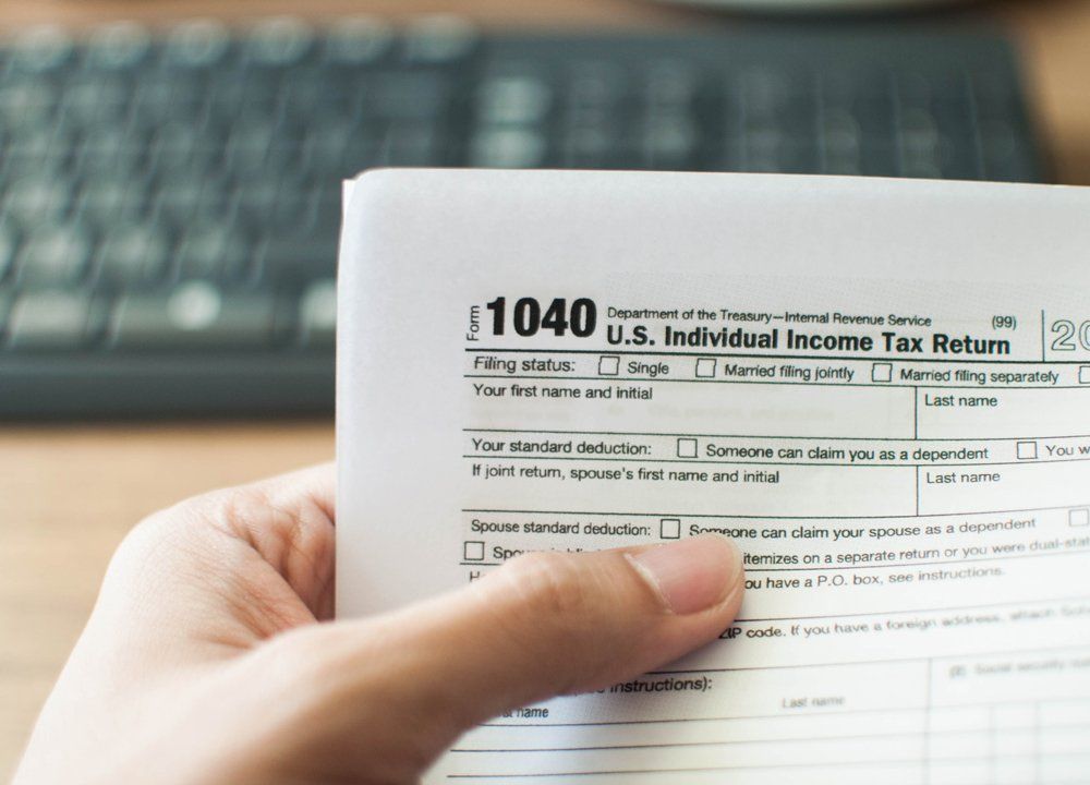 A form used in IRS representation in Mountain Home, AR