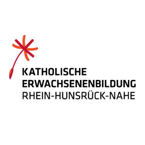 A logo for catholic erwachsenenbildung rhein-hunsrück-nahe