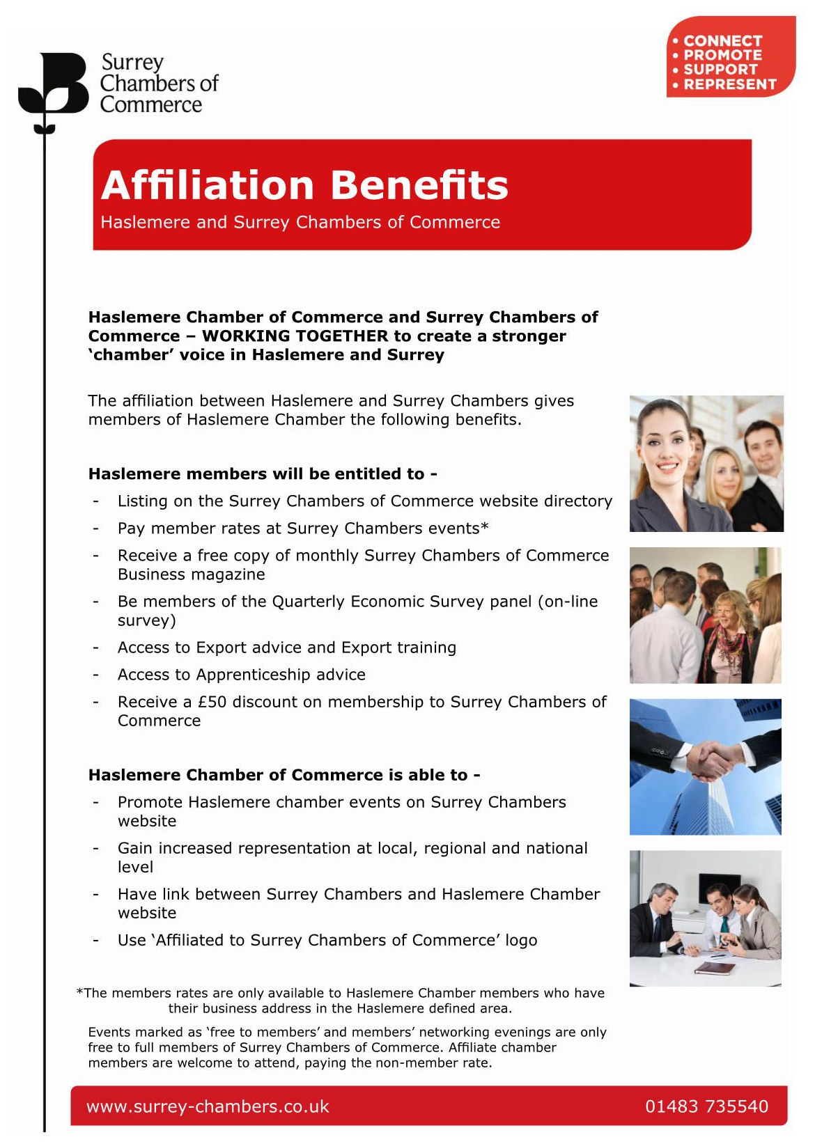 Surrey Chamber of Commerce Benefits