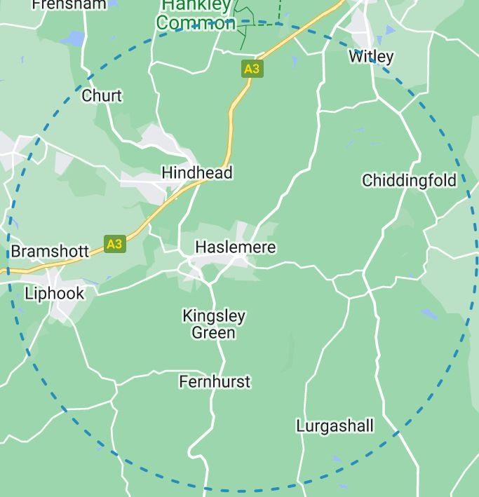 Haslemere Chamber of Commerce coverage area