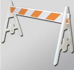 10’ Plastic Frame Parade Barricade — Coachella Valley, CA — Tops N Barricades