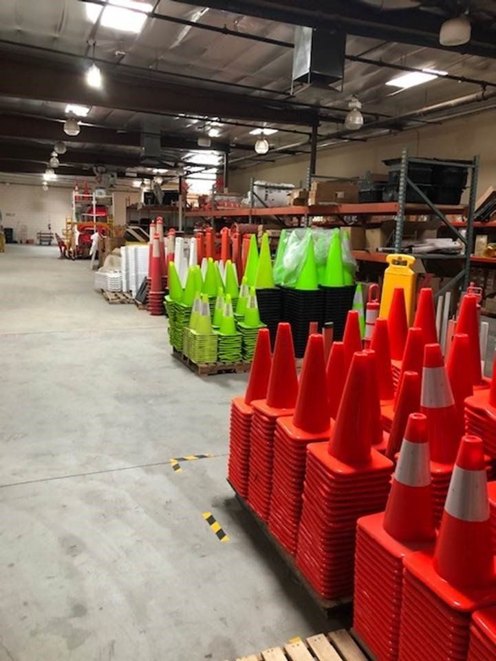 Traffic Cones — Coachella Valley, CA — Tops N Barricades