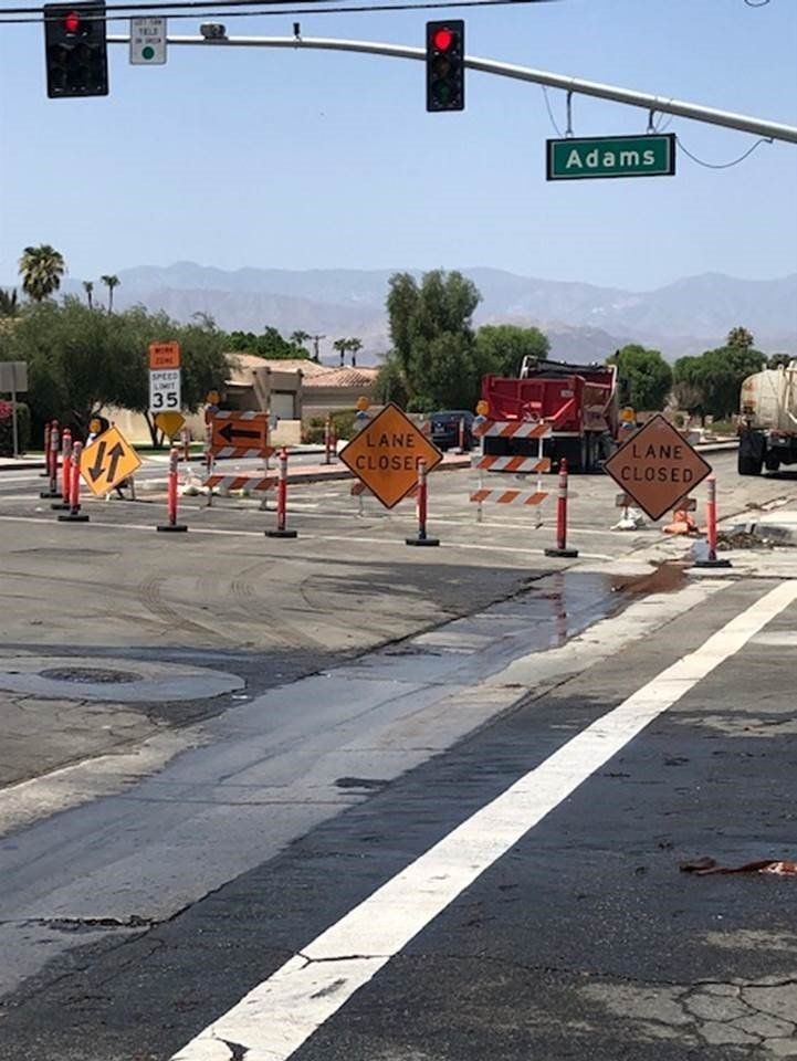 Road Closed Signs — Coachella Valley, CA — Tops N Barricades
