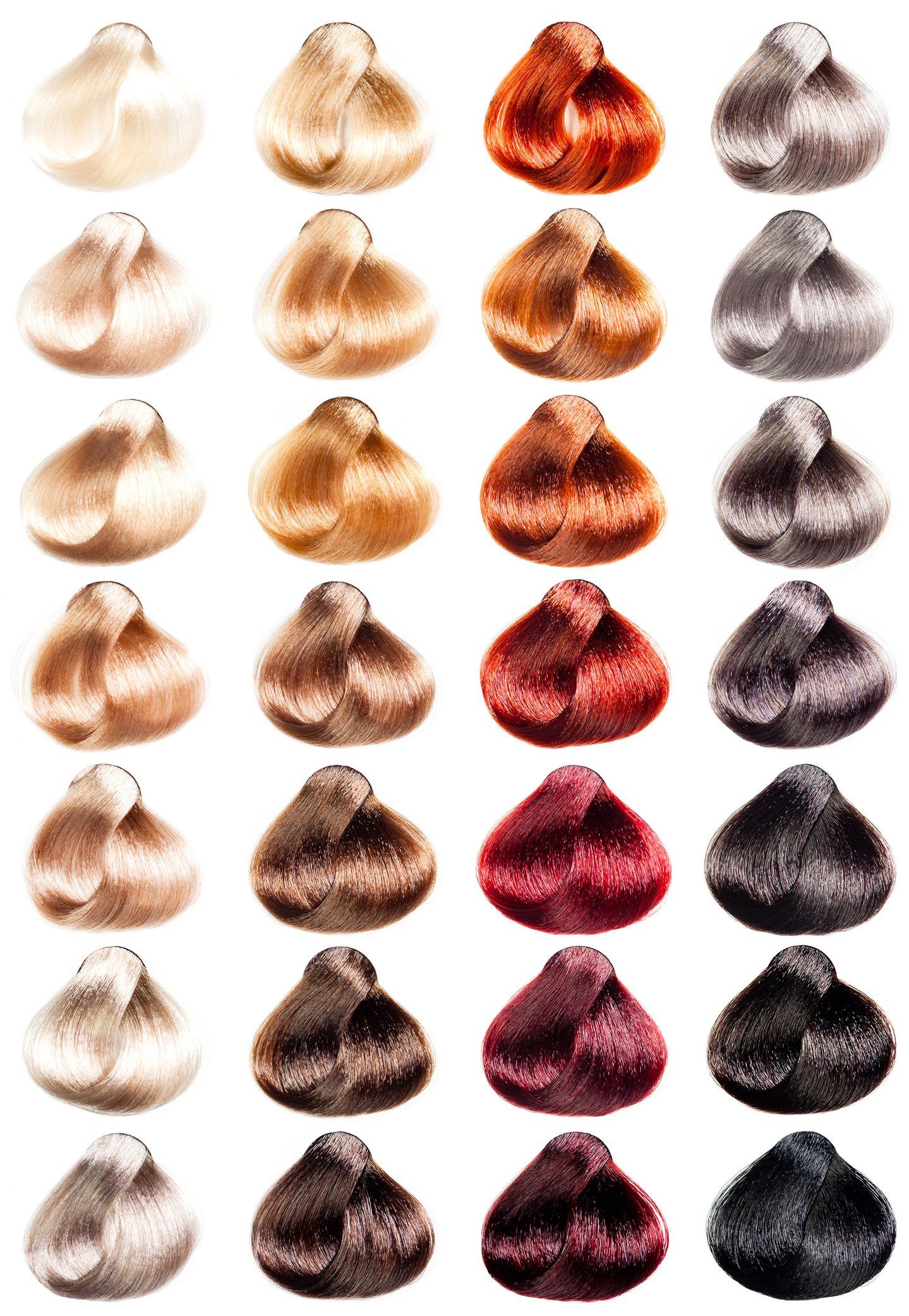 Different Hair Color Sample — Marco Island, FL — Spa Jump