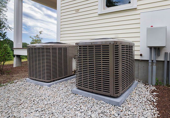 AC units repaired by Kelch Plumbing Heating And Refrigeration Inc.