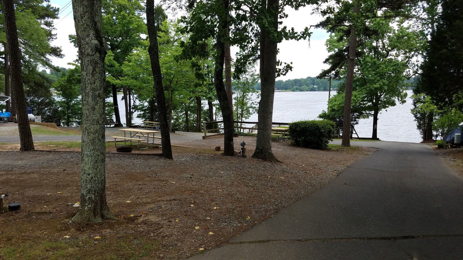 Camping in North Carolina High Rock Lake Campground