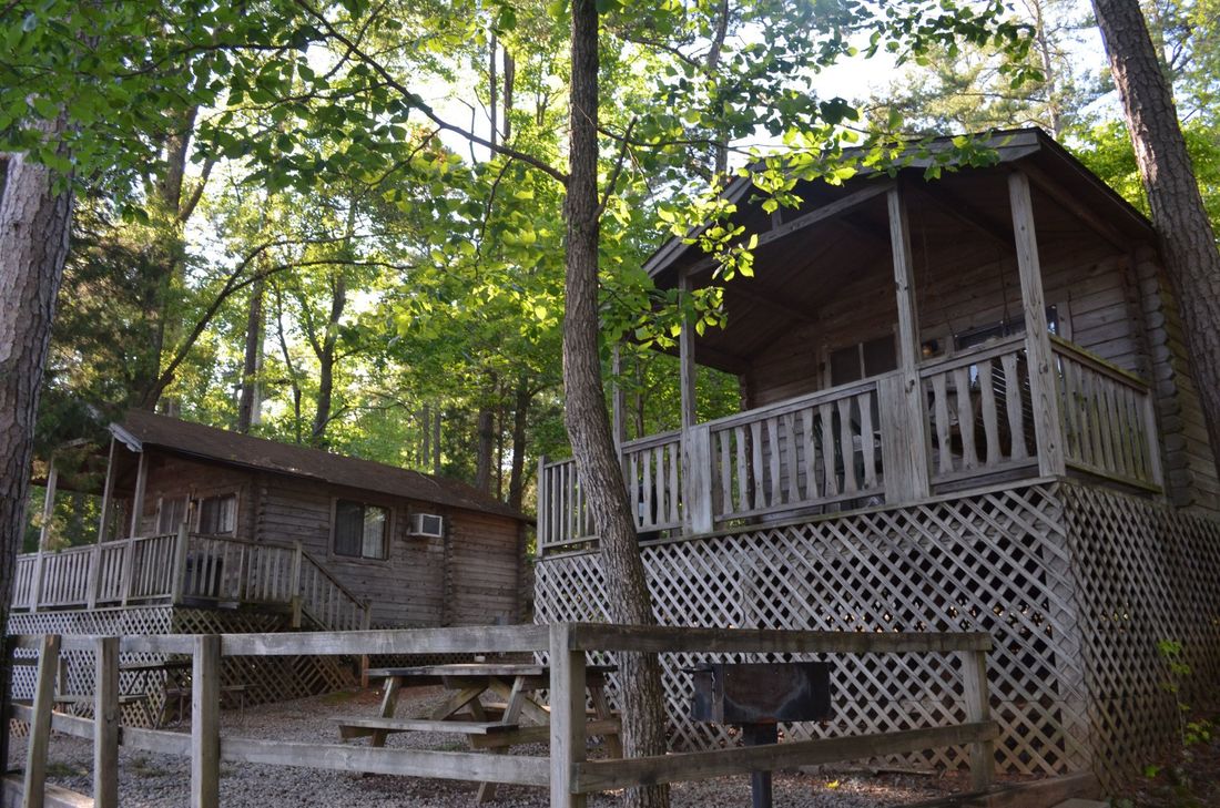 Cabins Exterior at High Rock Lake Campground