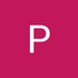 The letter p is on a pink background.