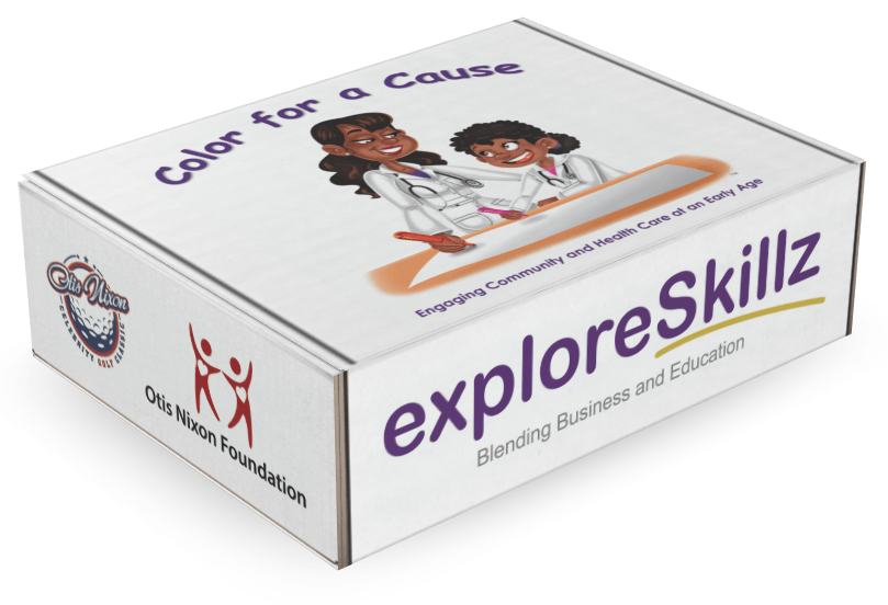 A box that says explore skillz on it