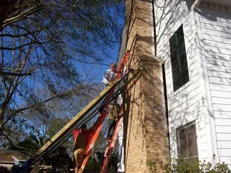 House chimney repair - Madison, MS - Bowlin Foundation Repair