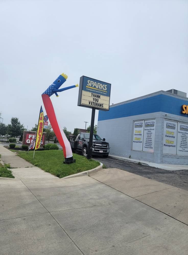 Auto Shop Front | Sparks Auto Care