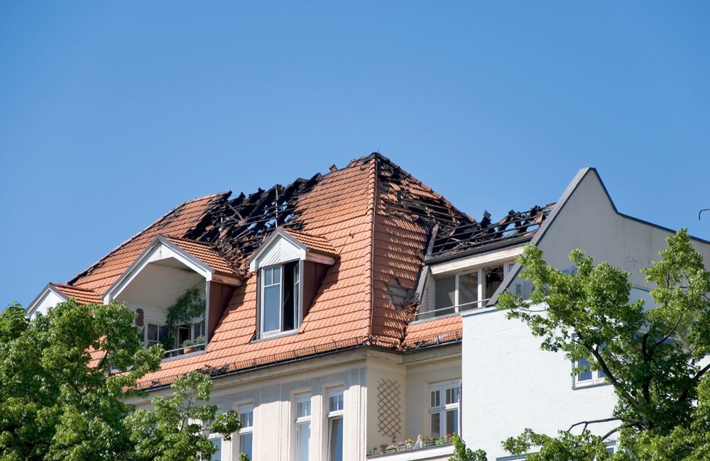 House With a Damaged Roof