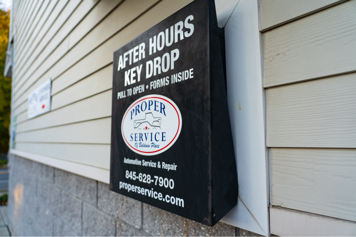 Outside of shop 11 | Proper Service of Baldwin Place