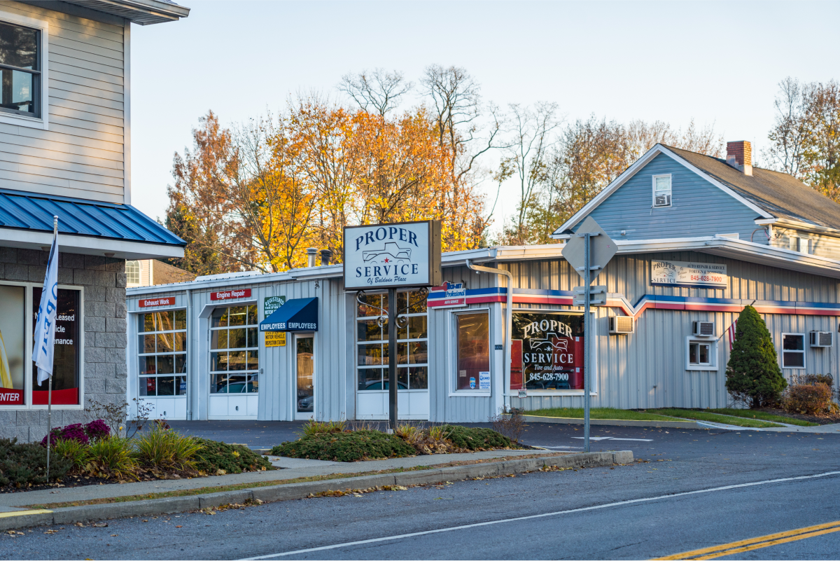 Outside of shop 12 | Proper Service of Baldwin Place