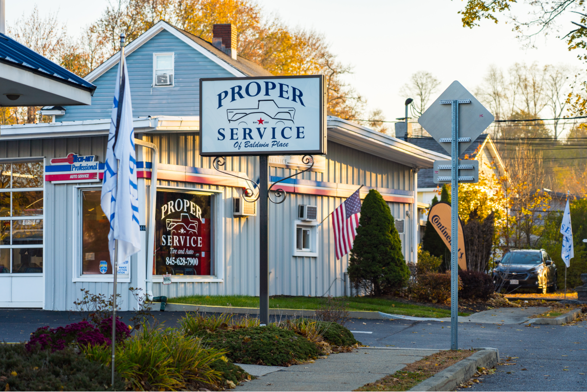 Outside of shop 9 | Proper Service of Baldwin Place