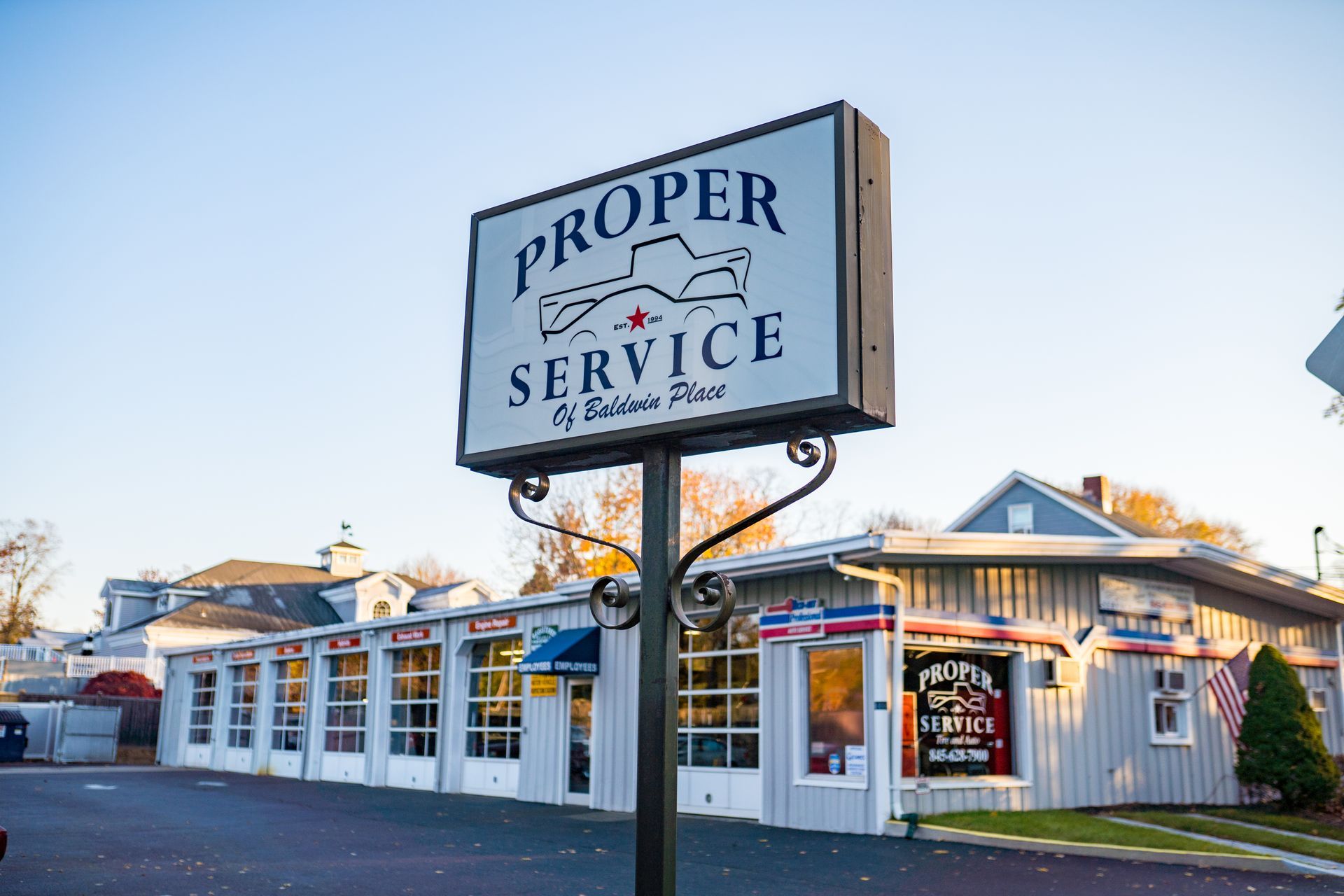 Logo bord 2 | Proper Service of Baldwin Place
