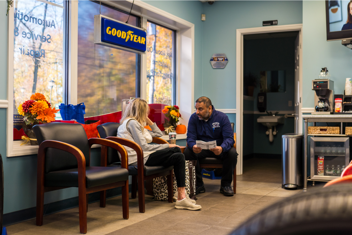 Waiting area | Proper Service of Baldwin Place