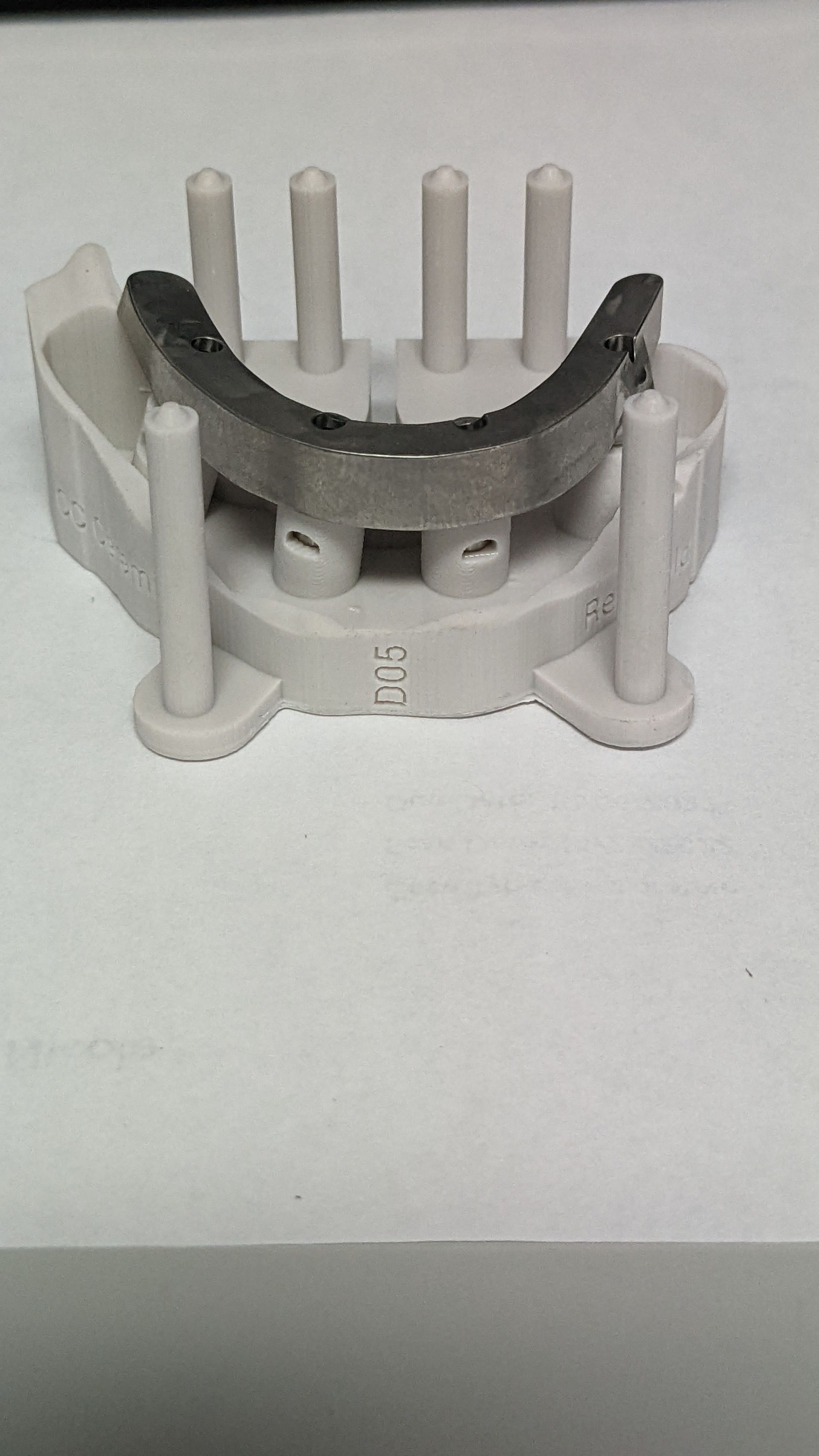 Titanium bar for Hybrid Denture