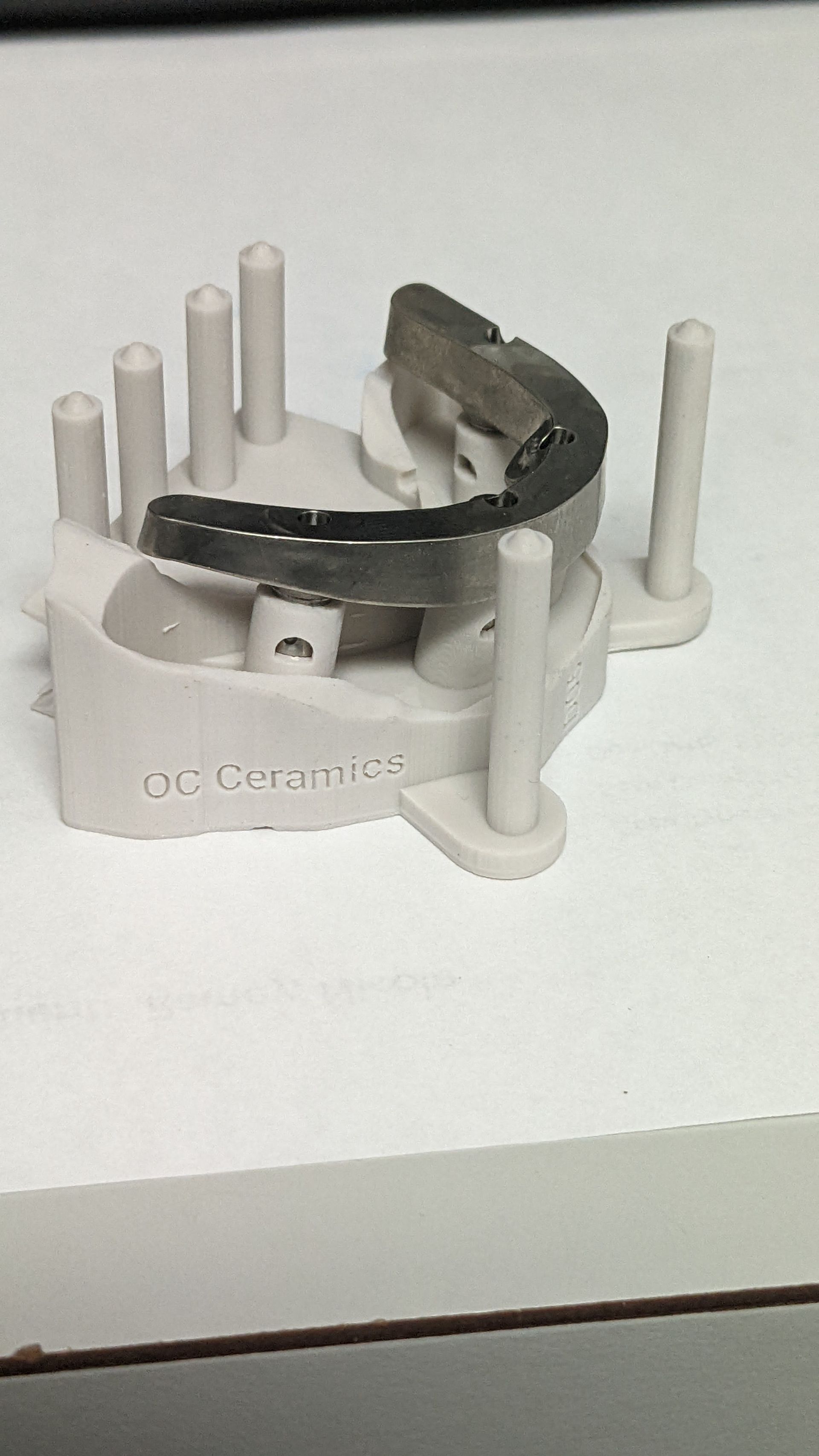 Titanium bar for Hybrid Denture