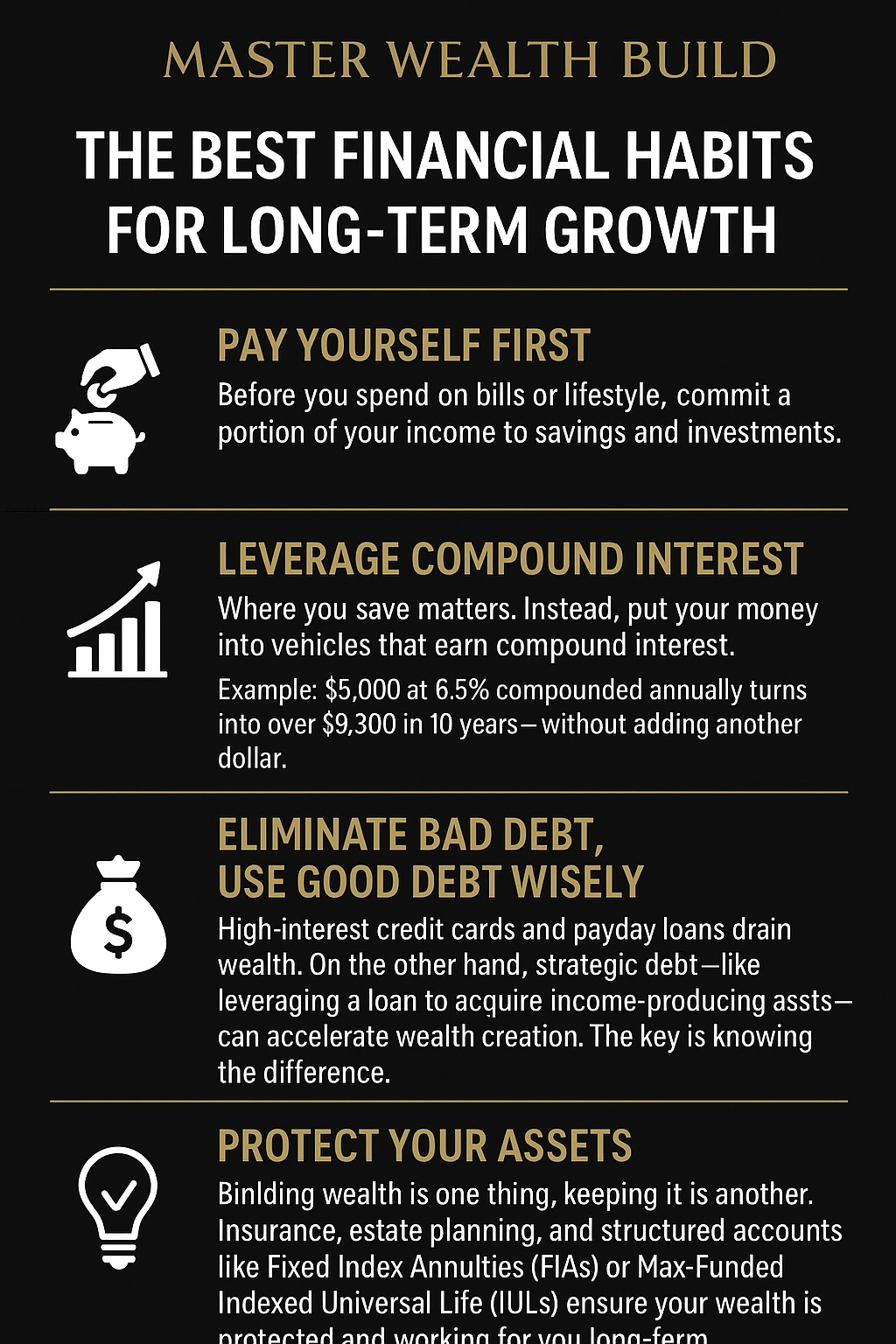 The Best Financial Habits for Long-Term Growth