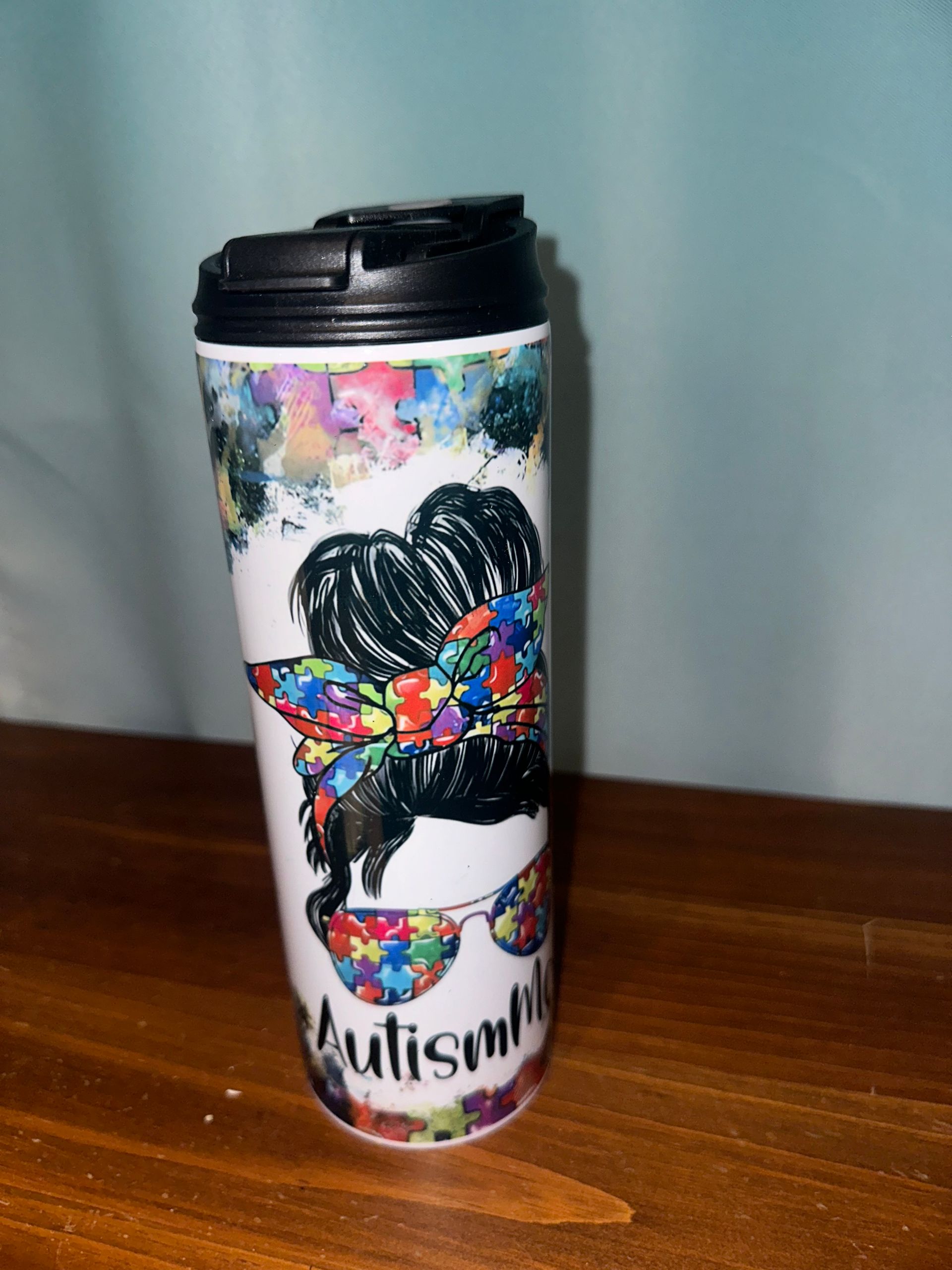 20oz Tumbler - Autism Mom