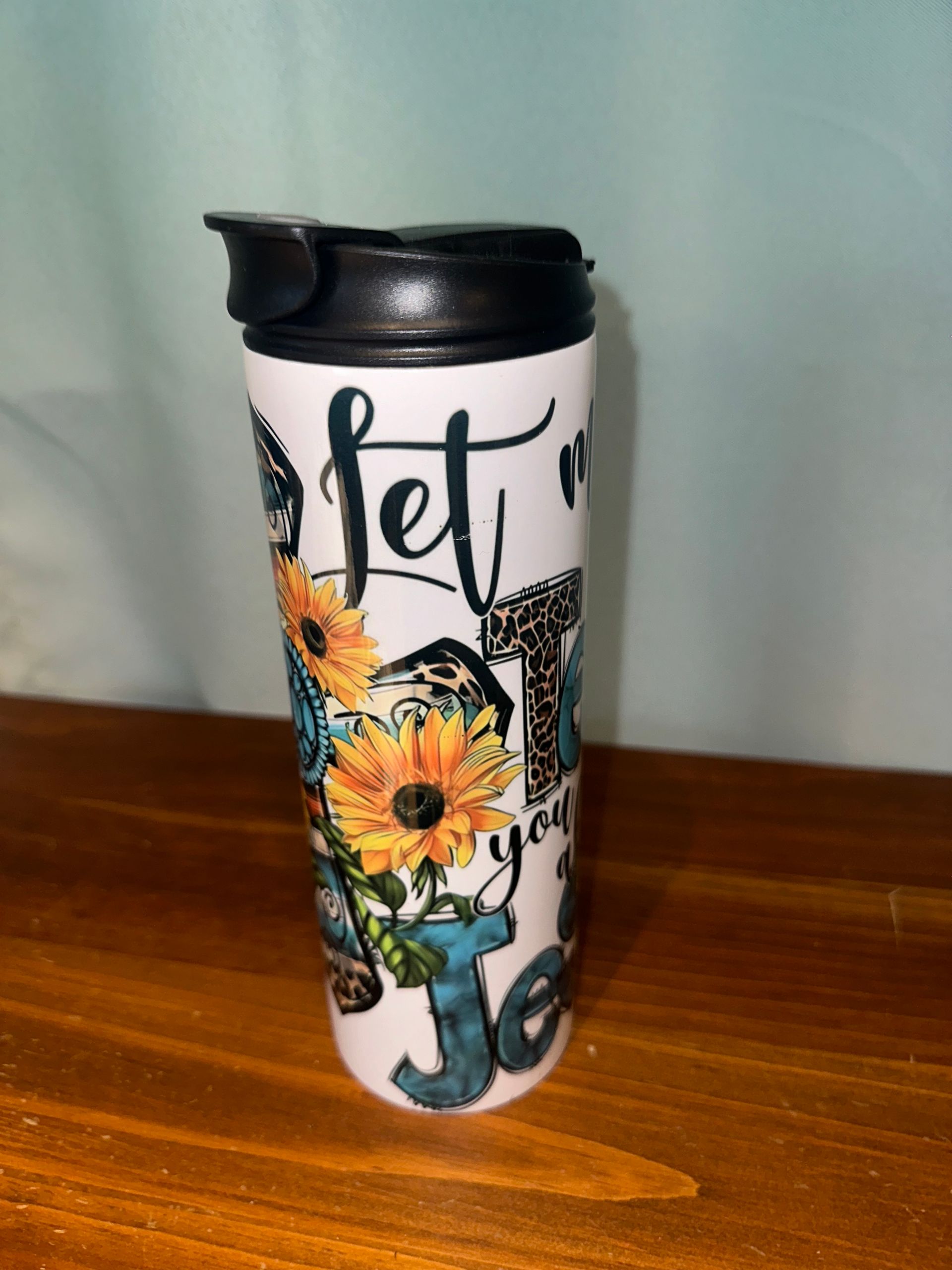 20oz Tumbler - Let Me Tell You About My Jesus