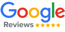 Google Reviews logo with five yellow stars