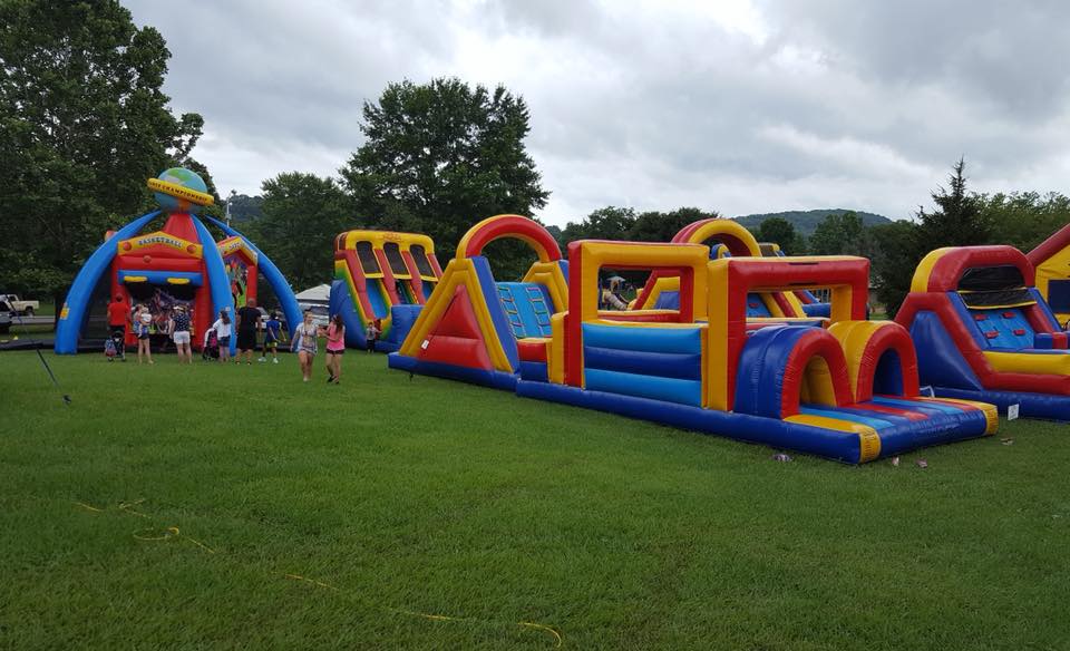 Inflatables — Inflatable Playground Set Up on Ground in Rogersville, TN