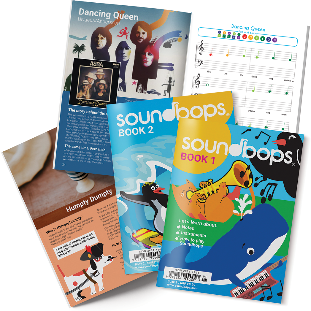 The Soundbops Books - a complete music course month by month
