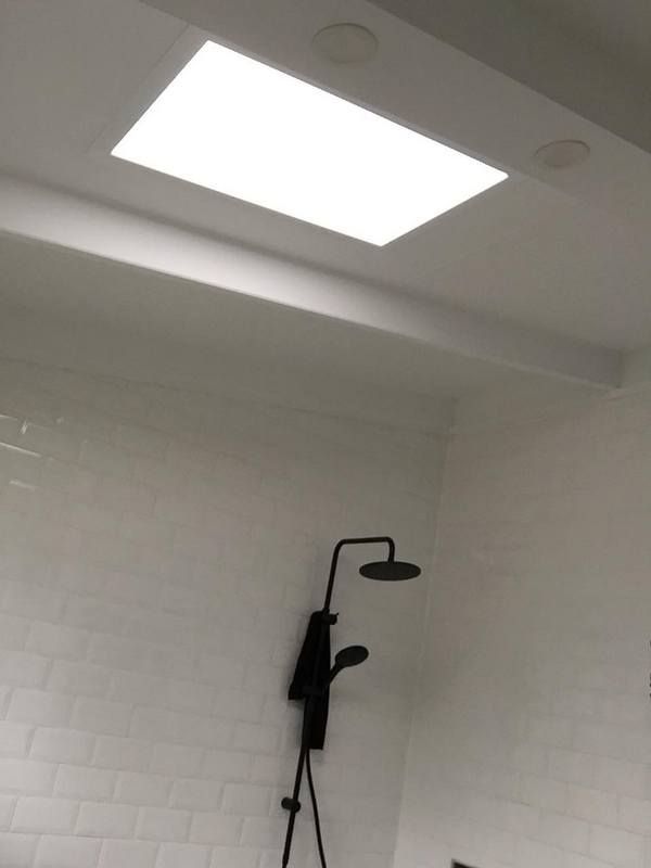 Bathroom with skylight — Lilydale, QLD — SunCity Skylights