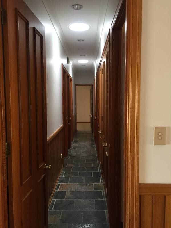 Hallway with two skylights — Lilydale, QLD — SunCity Skylights
