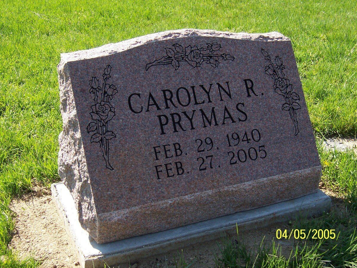 Mahogany  Colored Slant With Engravings — Willoughby, OH — Northcoast Memorials