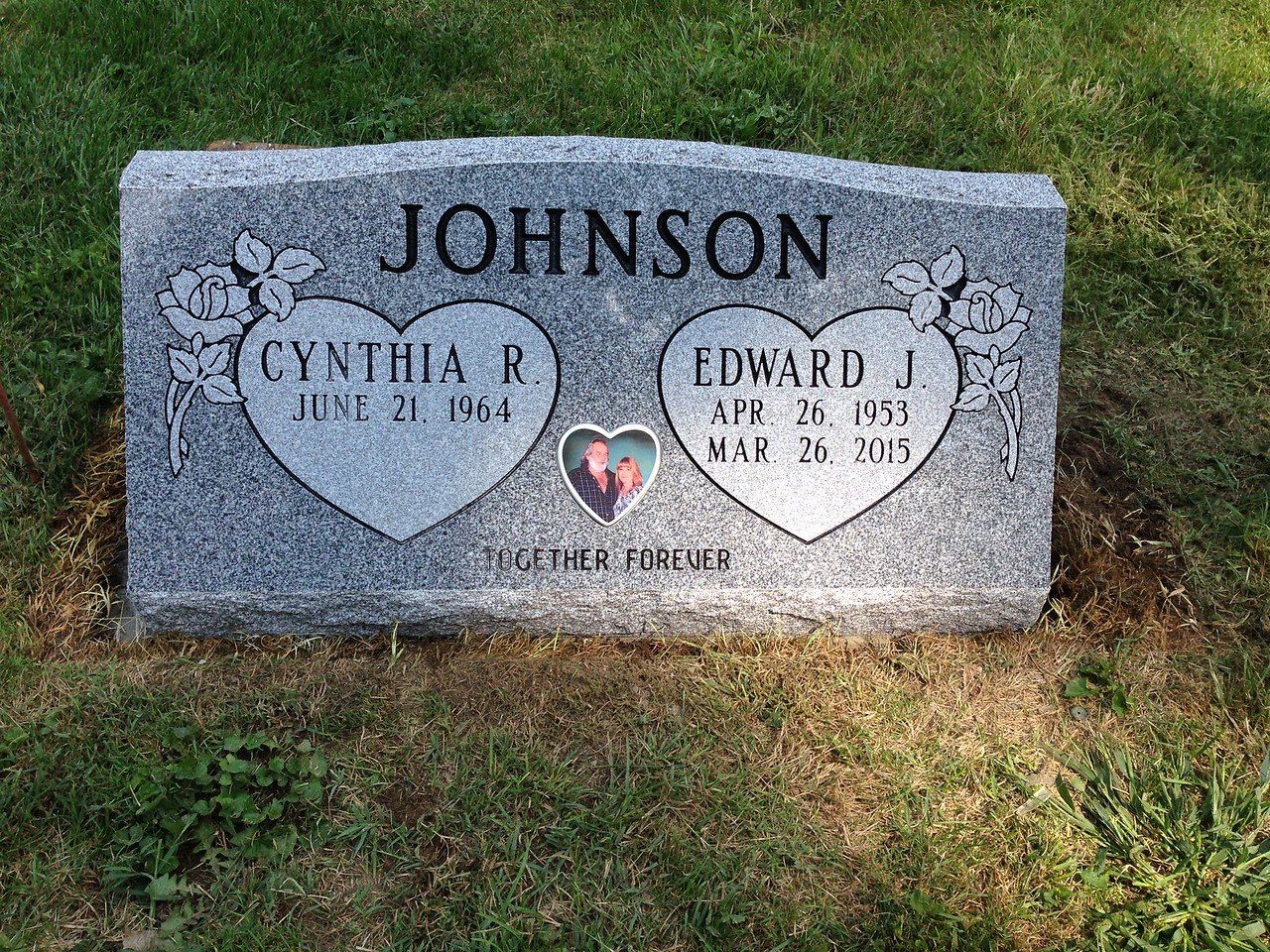 3 Ft. Double Slant Silver Gray Color — Willoughby, OH — Northcoast Memorials