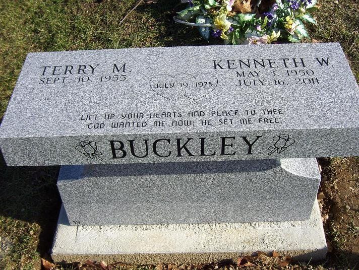 Headstone Bench — Willoughby, OH  —  Northcoast Memorials