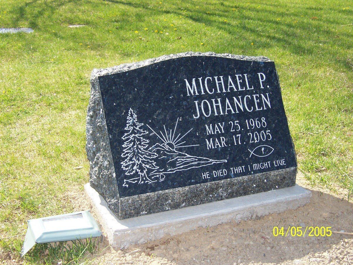 Die Polished Colored Slant With Engravings — Willoughby, OH — Northcoast Memorials