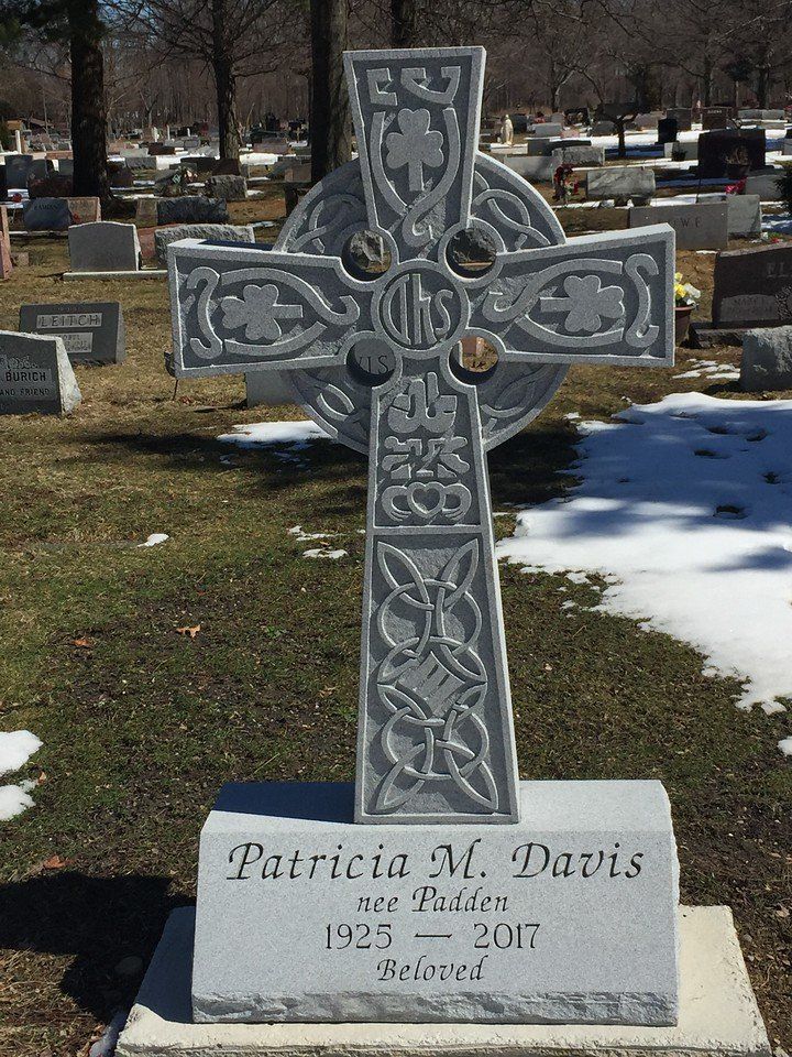 Cross Shaped Monument — Willoughby, OH  —  Northcoast Memorials