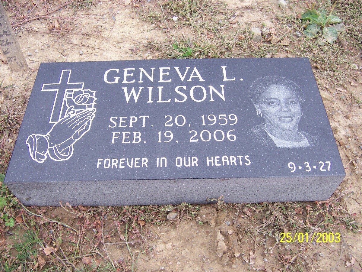 Hand Drawn Ceramic Etchings Flush Marker — Willoughby, OH  —  Northcoast Memorials