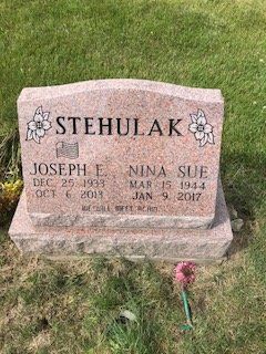 Single Slant With Base Bronze Colored — Willoughby, OH — Northcoast Memorials