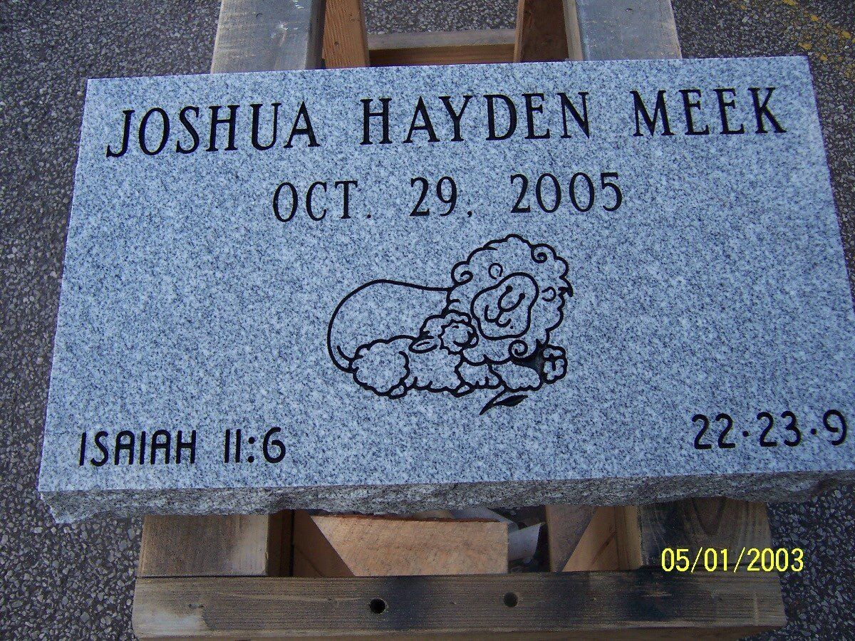 Doodled Flush Marker — Willoughby, OH  —  Northcoast Memorials